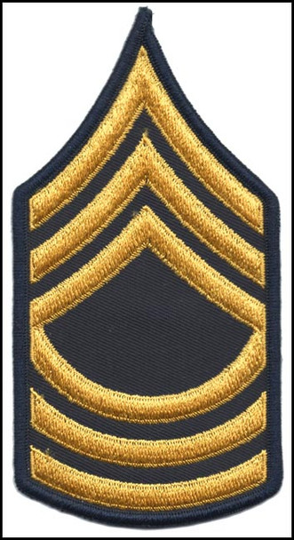 Rank-MSG E8, Master Sergeant-Dress Blue, Male