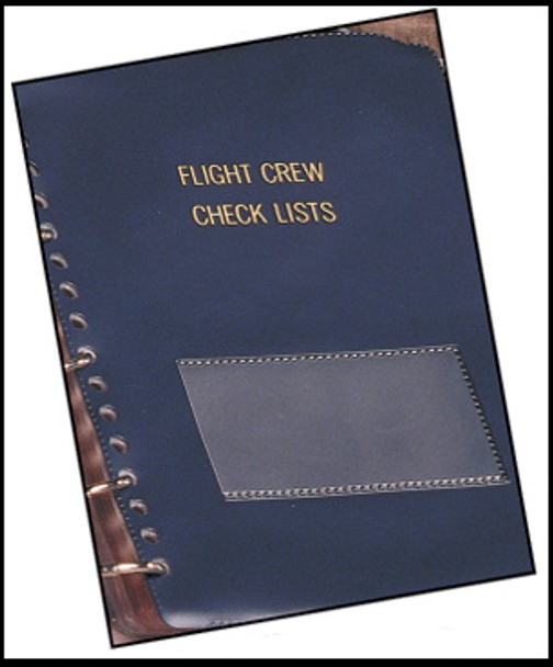 Book/Binder-Flight Crew Checklist