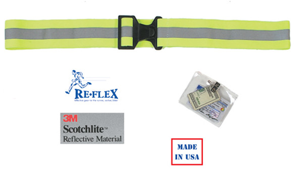Reflective Belt - Neon Elastic