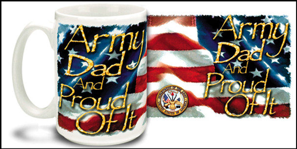 Coffee Mug-Army Dad and Proud of It