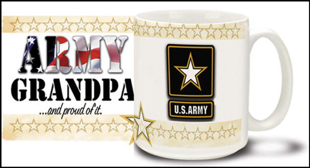 Coffee Mug-Army Grandpa and Proud of It