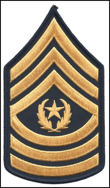 Rank-CSM E9, Command Sergeant Major-Dress Blue, Female