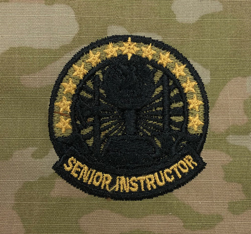 Qualification Badge-Senior Instructor-OCP Sew-On