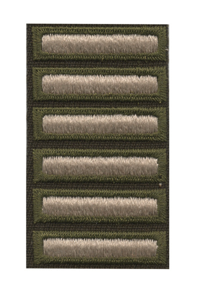 Combat Service Stripes - Male AGSU (Pinks & Greens) Six (36 Months)