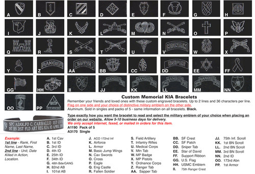 KIA Bracelets-Custom (Single)