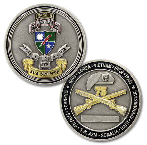 75th Ranger Rgt Coin