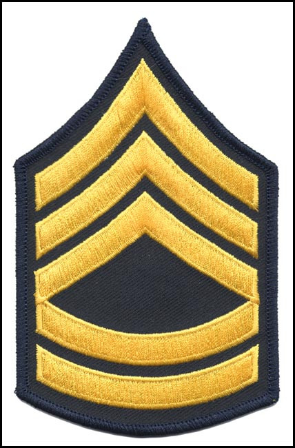 Rank-SFC E7, Sergeant First Class-Dress Blue, Male