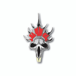 Beaver Skull Decal
