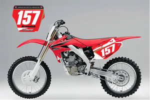 "Baseline" Moto Plate Graffix Kit "Baseline" Moto Plate Graffix Kit