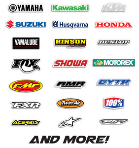 Moto Jersey Logo Appliques