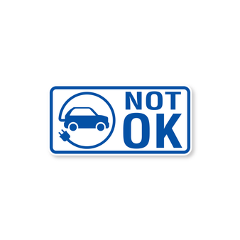 NOT OK Decal