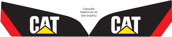 Caterpillar P6000 Forklift Decal Kit