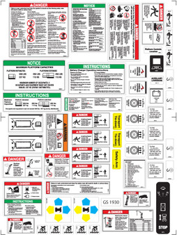 GS-1930 Decal Kit High Bond