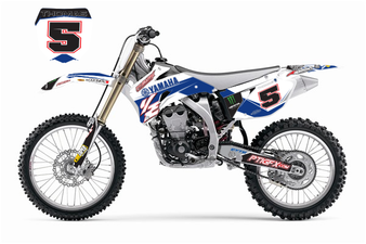 "Yamera" Kit displayed on 2008 Yamaha YZ250F