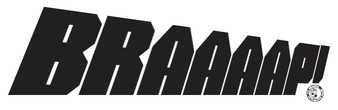 BRAAAAP! Die Cut Decal