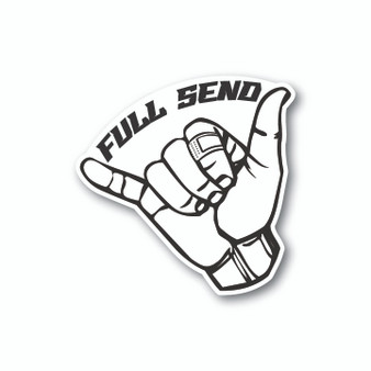 "Full Send" Decal