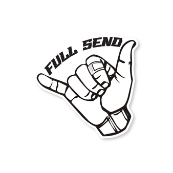"Full Send" Decal