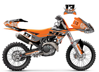"Scratch" Moto Graffix Kit