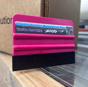 Graphic Content Management Flap (Squeegee)