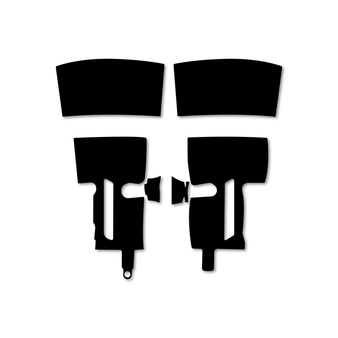 Harley Davidson Fork Paint Protectors (2014+ Street Glide & Road Glide, NOT CVO)
