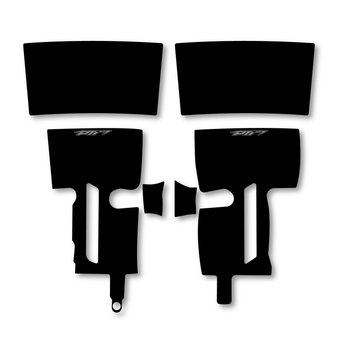 Harley Davidson Fork Paint Protectors (2014+ Street Glide & Road Glide, NOT CVO)