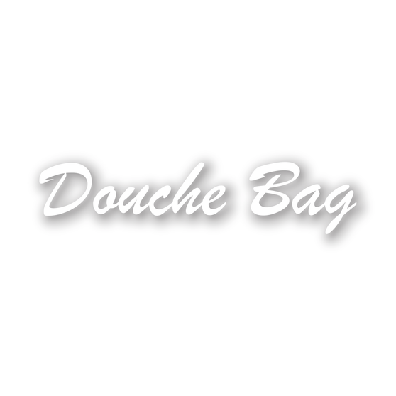 Douche Bag Decal