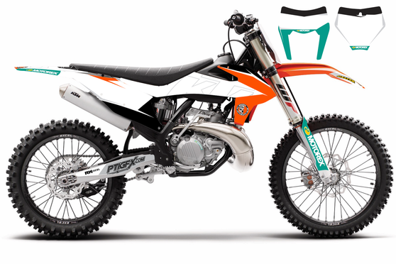 "Factory KTM" Moto Graffix Kit