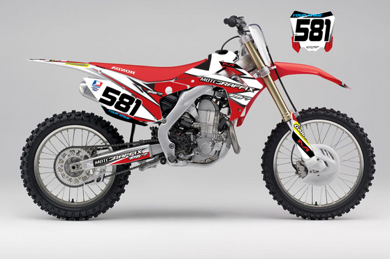 "Dominator" Moto Graffix Kit