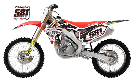 "Invert" Moto Graffix Kit