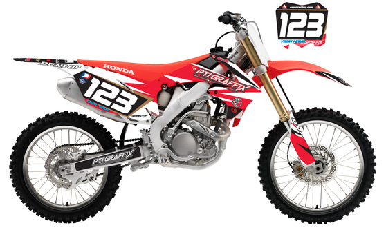 "Podium" Moto Graffix Kit