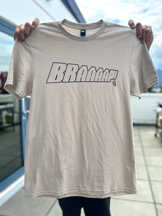 PTI Graffix BRAAAAP! Fitted T-shirt Front