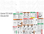 Genie TZ-3420 Decal Kit