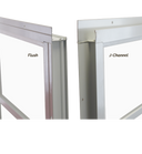 Vertical Slider 14" x 21" Window with Tempered Glass Styles