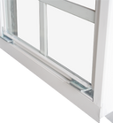 Vertical Slider 14 x 27 Window with Tempered Glass Bottom Back Window