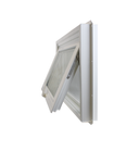 Awning 16" x 16" Inward Opening Double Pane Tempered Clear Low E Window Side