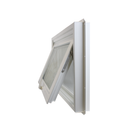 Awning 24" x 16" Inward Opening Double Pane Tempered Clear Low E Window Side