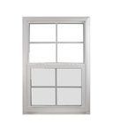 White Vertical Slider 24" x 36" Stander Double Pane Glass, DP Rating 66 with Argon Back