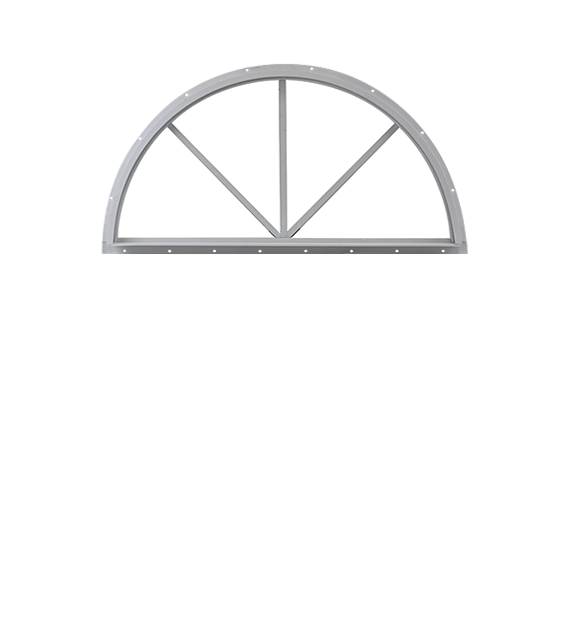 Fixed 10" Round Window with Tempered Glass