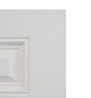 30" x 79" Textured 6 Panel Fiberglass Door Corner