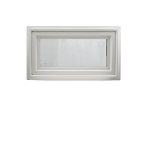42" x 16" Crank Out Double Pane Windows Tempered Glass Low-E Clear Clear White - Front 42" x 16" Crank Out Double Pane Windows Tempered Glass Low-E Clear Clear White - Front