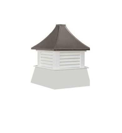 21" Vinyl Vented Cupola with Pagoda Roof