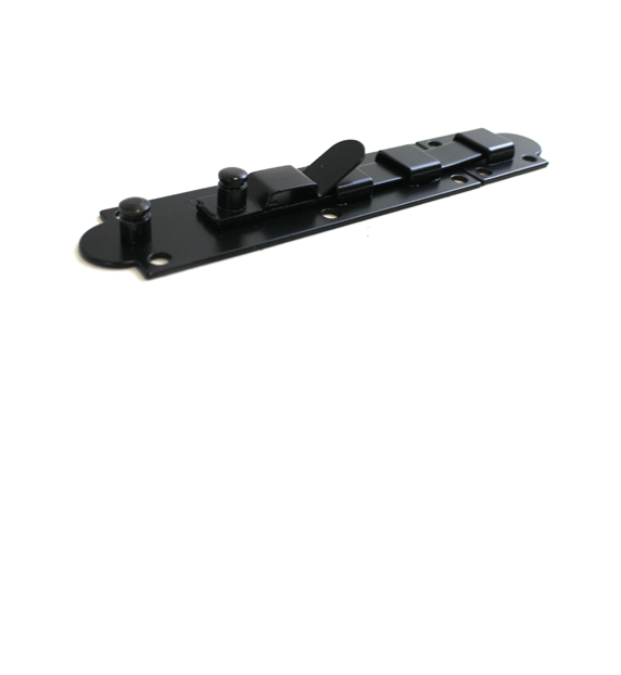 Slide Bolt Steel Black Side