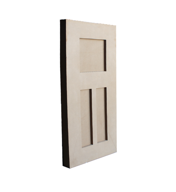 Playhouse Door Craftsman Style - Extira Side