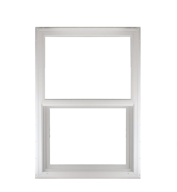 Vertical Window White 18" x 27" Double Pane, G4, DP Rating 66 1/1 Standard Glass Clear Front