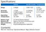 Salinity Pen Plus+ - Poseidon Flow Technologies