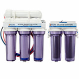 6 Stage Deluxe Plus 150 GPD Water Saver RO/DI System - Bulk Reef Supply image 1