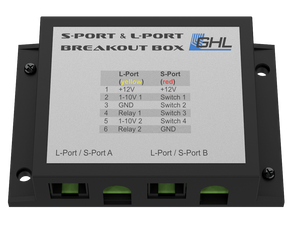 S-Port & L-Port Breakout Box (S-L-Port-BoB) - GHL