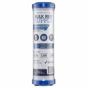 BRS Universal Carbon Block Filter - 1 Micron - Bulk Reef Supply image