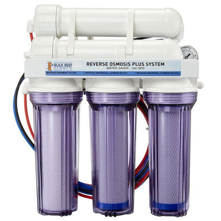 7 Stage PRO Plus 200 GPD Water Saver RO/DI System - Bulk Reef Supply image