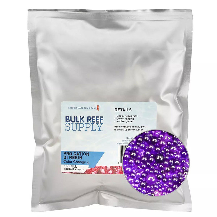 PRO Series Cation DI Resin (Color Changing) - Part 1 - Bulk Reef Supply image